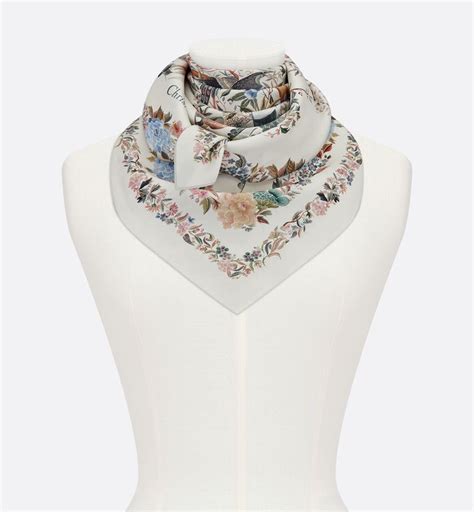 dior jardin d'hiver scarf|Dior Jardin d'Hiver 90 Square Scarf.